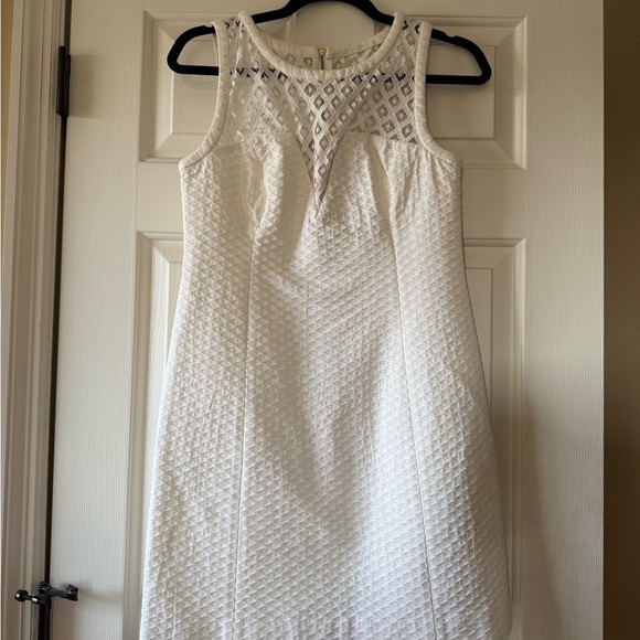 Lilly Pulitzer Dresses & Skirts - Lily Pulitzer Dress Women’s Size 4 White A Line Shift Lace